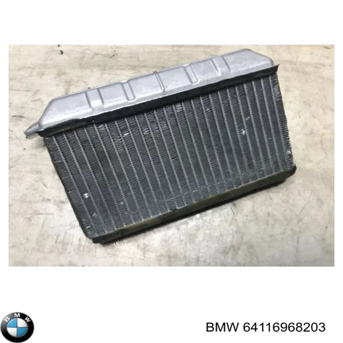 64116968203 BMW radiador de calefacción