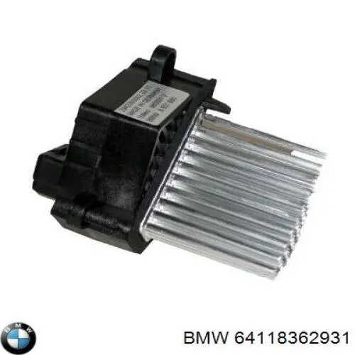 64118362931 BMW resitencia, ventilador habitáculo