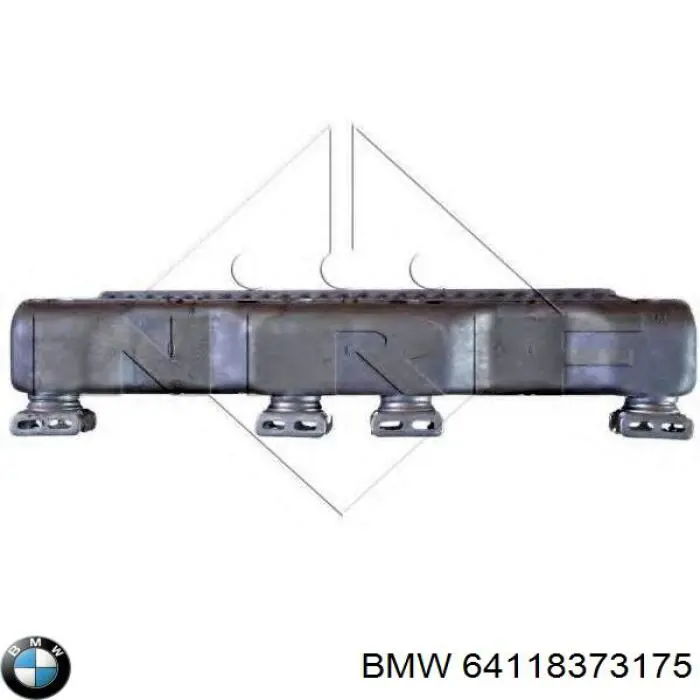 64118373175 BMW radiador de calefacción