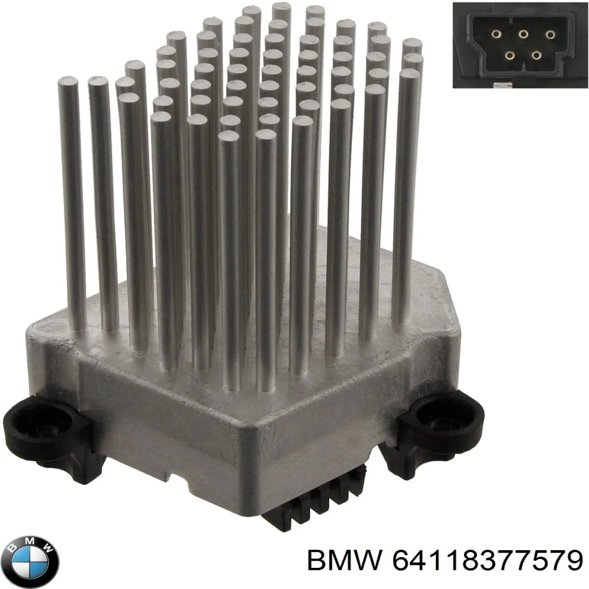 64118377579 BMW resitencia, ventilador habitáculo