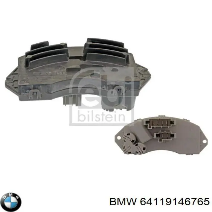 64119146765 BMW resitencia, ventilador habitáculo