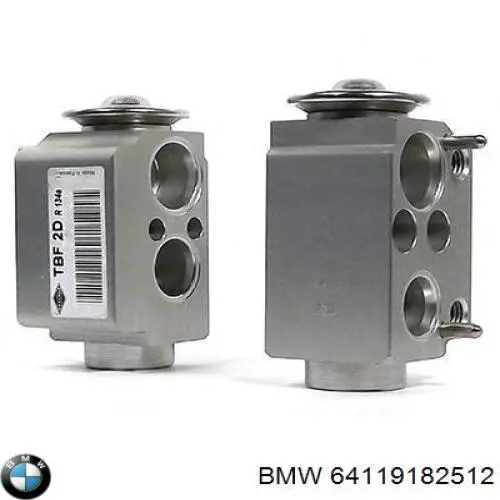 64119182512 BMW válvula de expansión, aire acondicionado