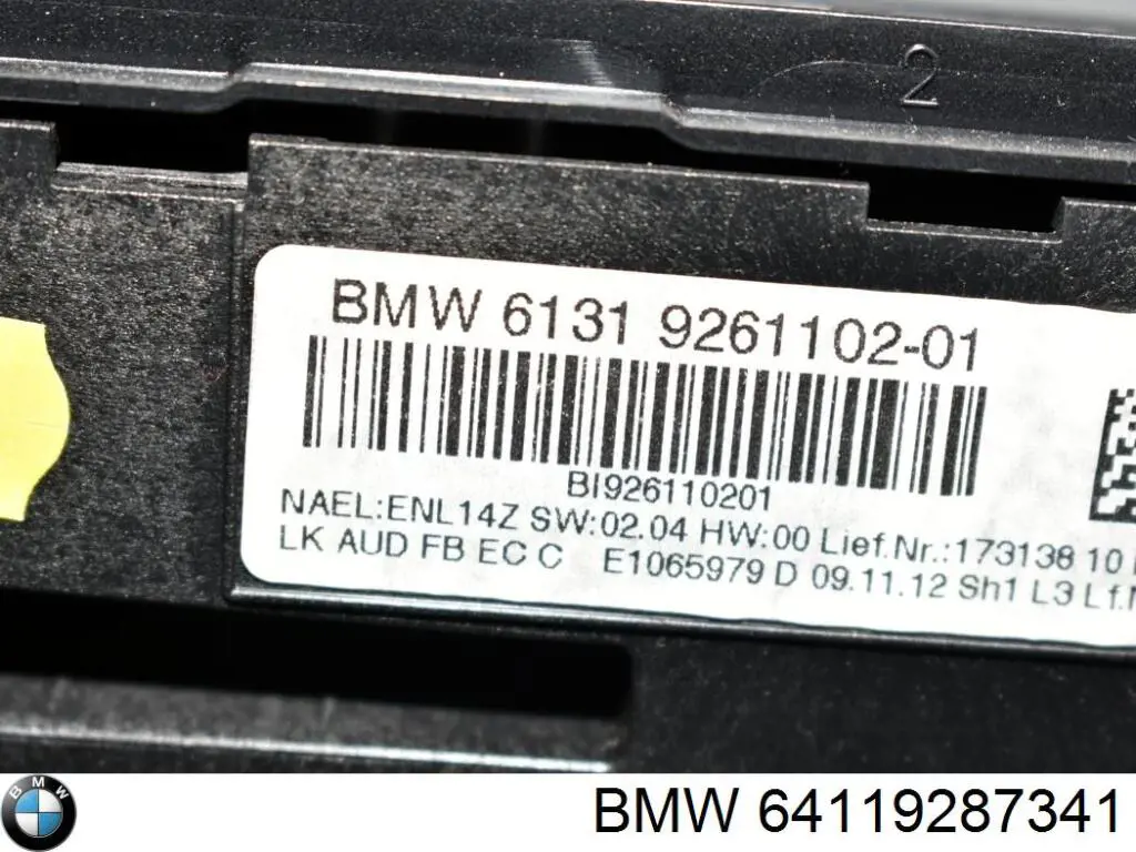 64119287341 BMW 