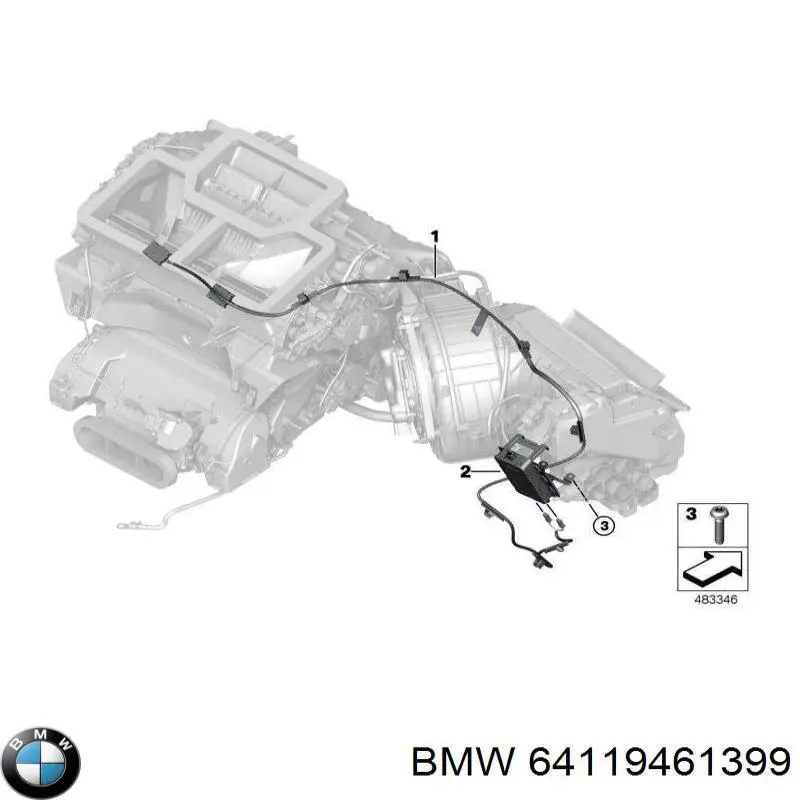 64119461399 BMW 