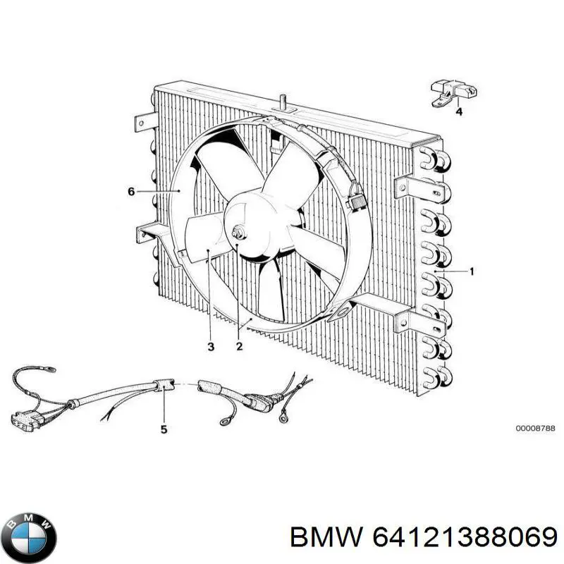 64121388069 BMW 