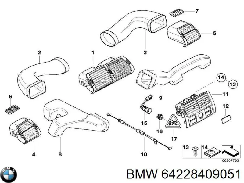 64228409051 BMW 