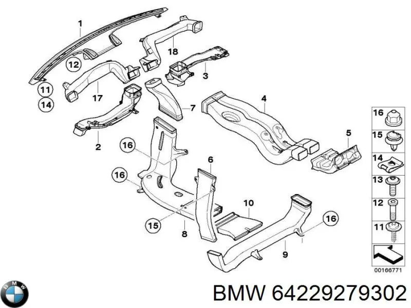 64229279302 BMW 