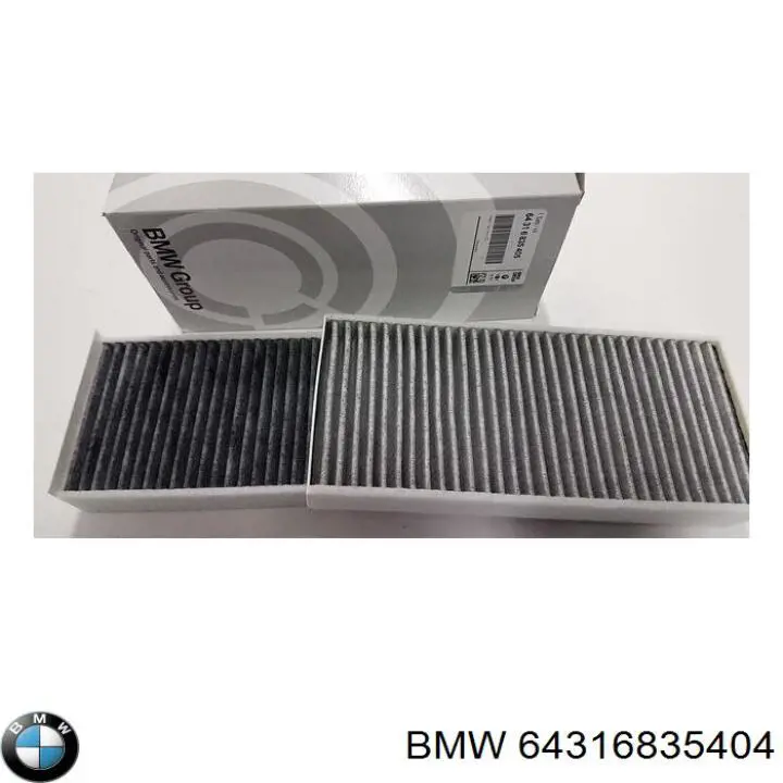 64316835404 BMW filtro de habitáculo