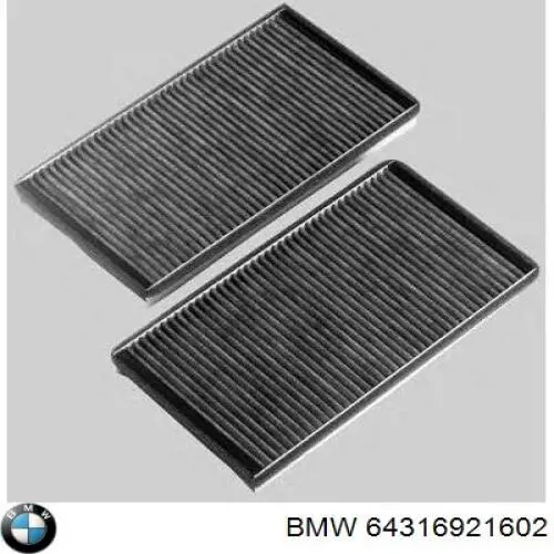 64316921602 BMW filtro de habitáculo