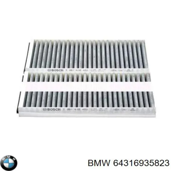 64316935823 BMW filtro de habitáculo