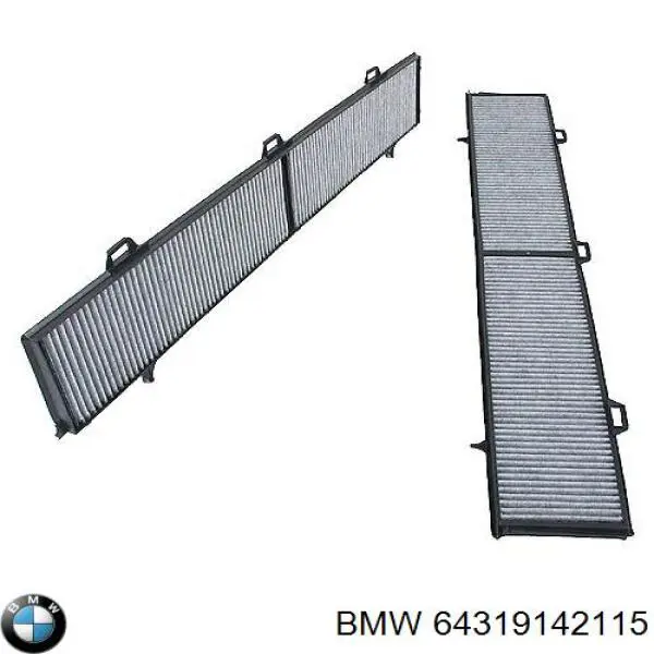 64319142115 BMW filtro de habitáculo