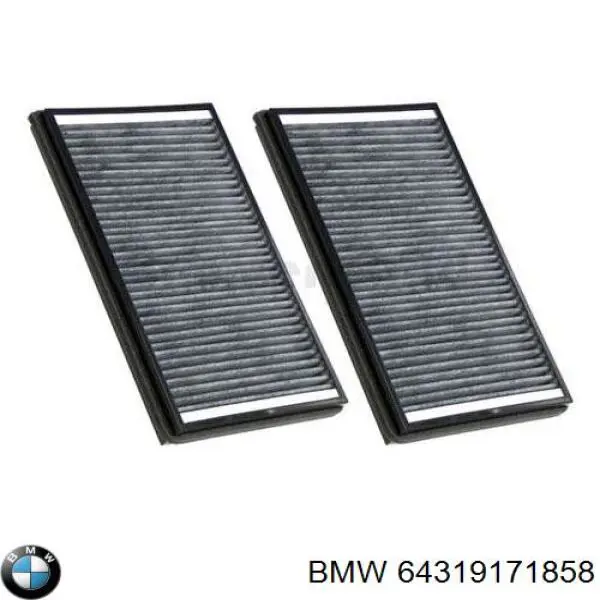 64319171858 BMW filtro de habitáculo