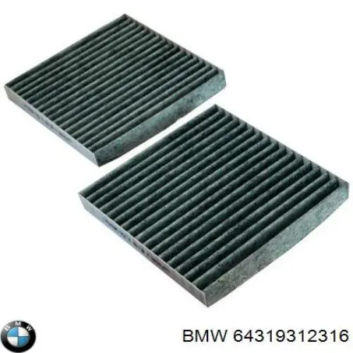 64319312316 BMW filtro de habitáculo