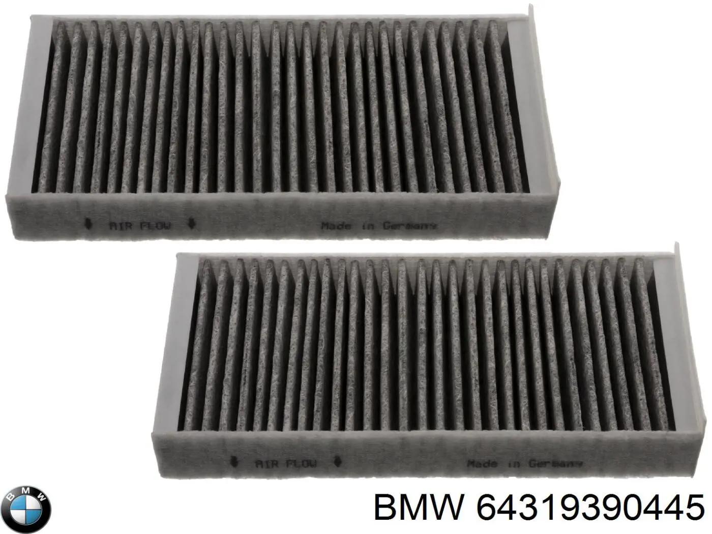 64319390445 BMW filtro de habitáculo