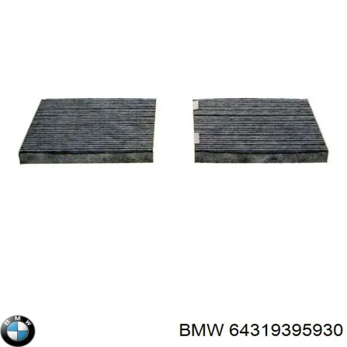 64319395930 BMW filtro de habitáculo