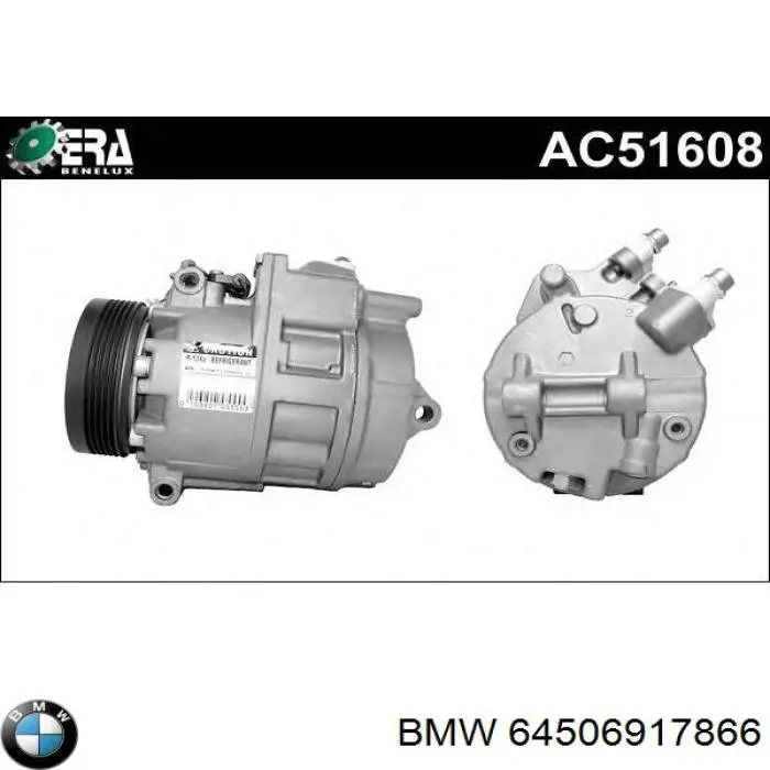 64506917866 BMW compresor de aire acondicionado