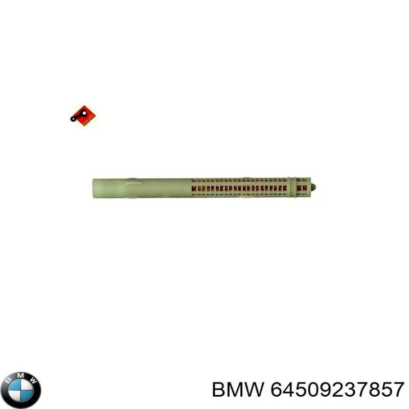 64509237857 BMW receptor-secador del aire acondicionado