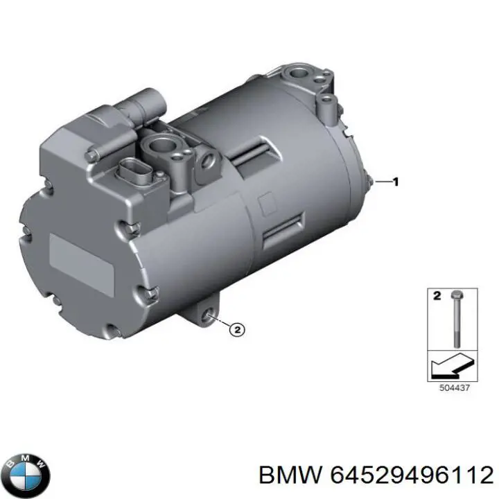 64529496112 BMW 