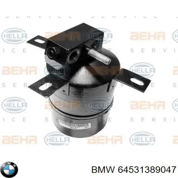 64531389047 BMW receptor-secador del aire acondicionado