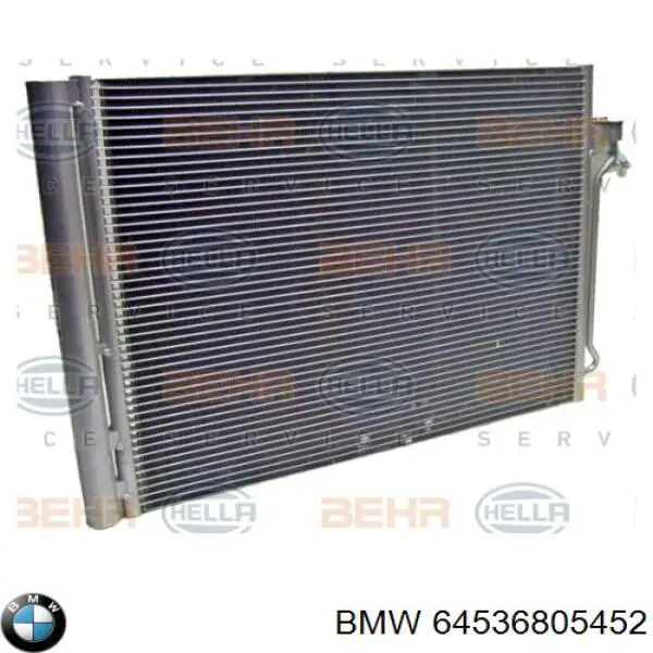 64536805452 BMW condensador aire acondicionado