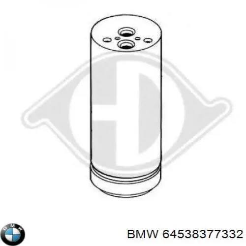 64538377332 BMW receptor-secador del aire acondicionado