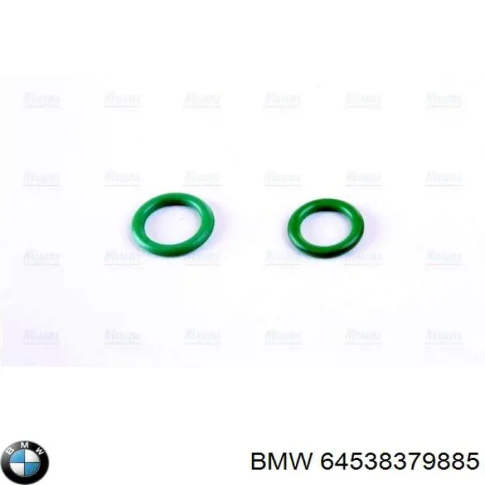 64538379885 BMW condensador aire acondicionado