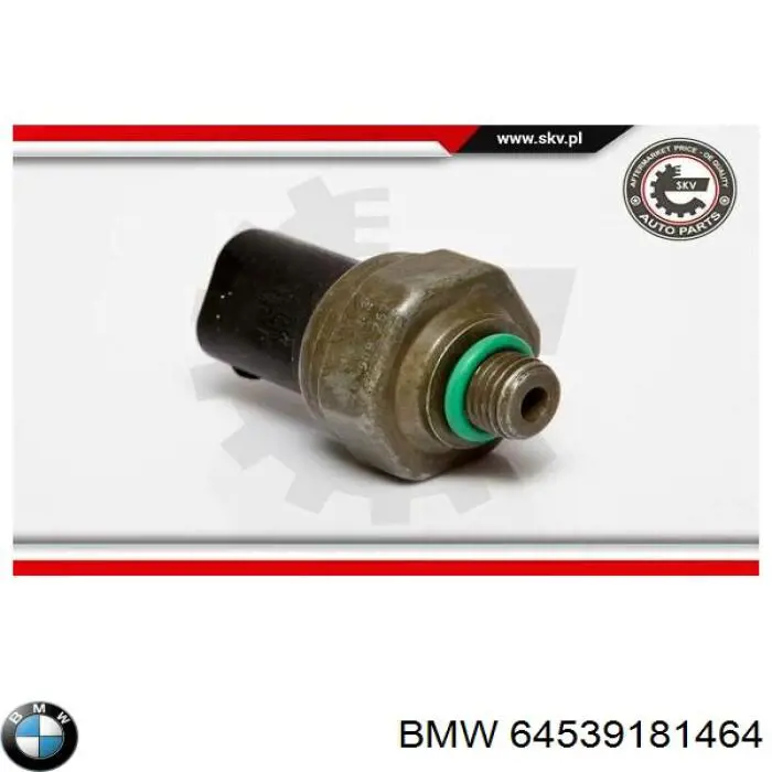 64539181464 BMW presostato, aire acondicionado