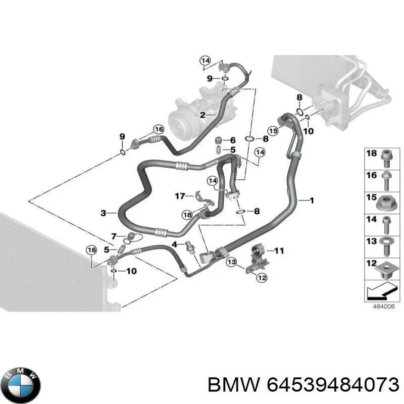 64539484073 BMW 