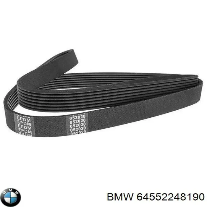 64552248190 BMW correa trapezoidal