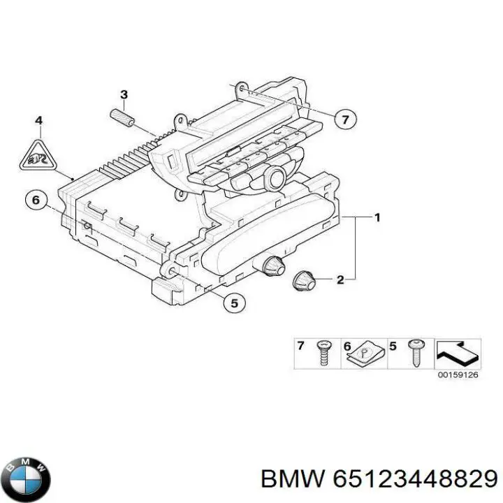  Radio (radio AM/FM) para MINI Clubman R55