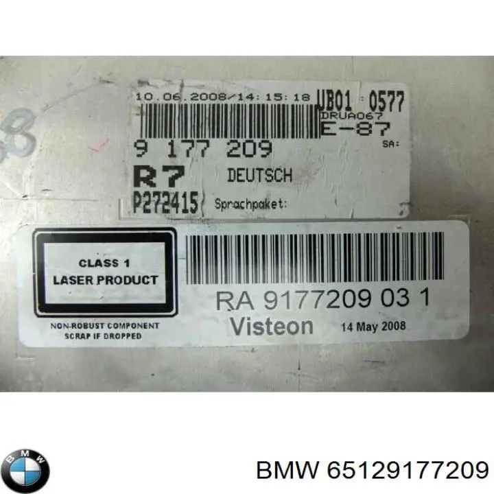  Radio (radio AM/FM) para BMW 3 E92