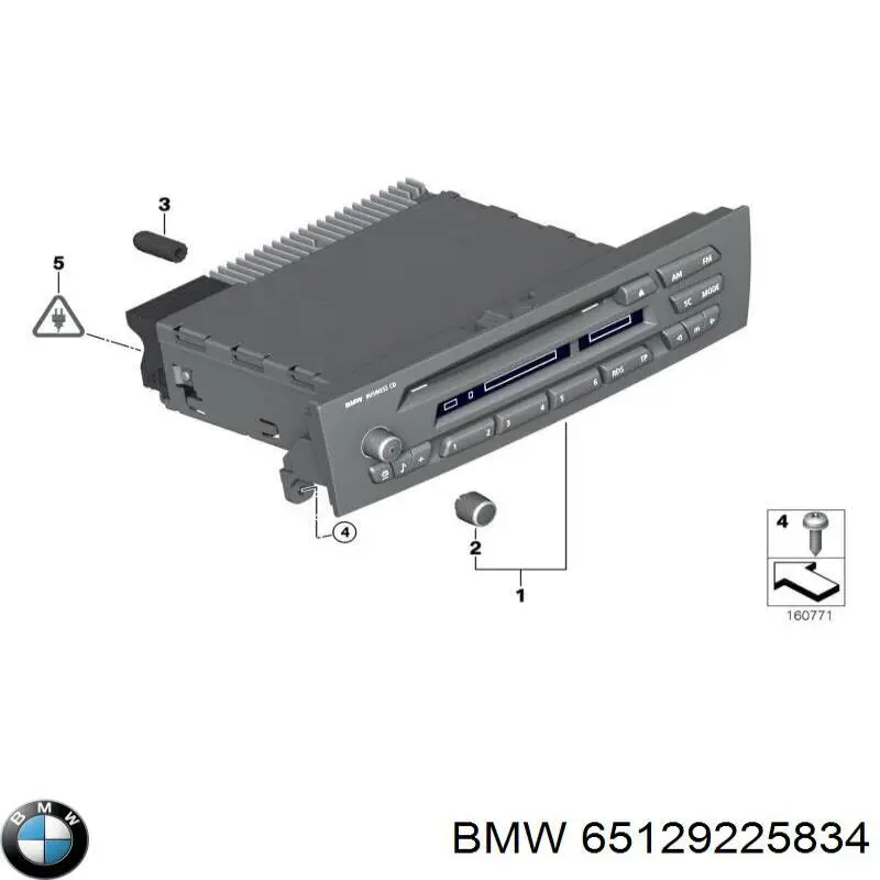  Radio (radio AM/FM) para BMW X1 E84