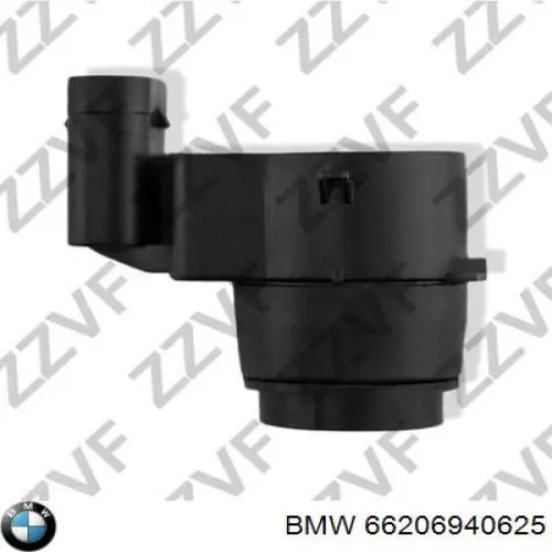 66206940625 BMW sensor de alarma de estacionamiento(packtronic Delantero/Trasero Central)