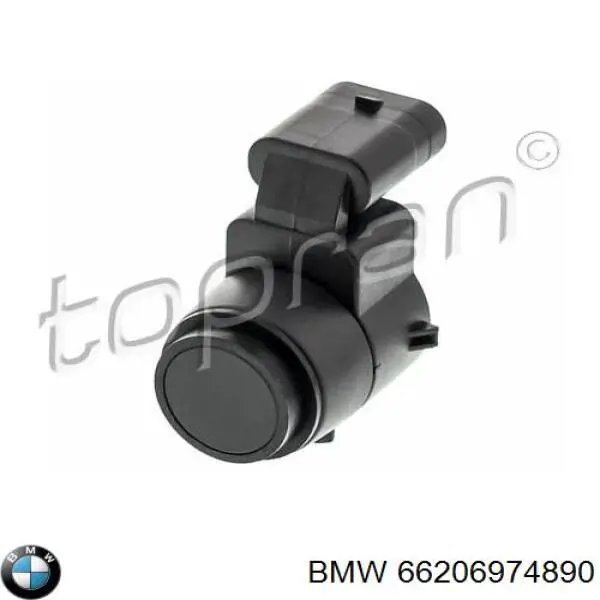 66206974890 BMW sensor de alarma de estacionamiento(packtronic Delantero/Trasero Central)