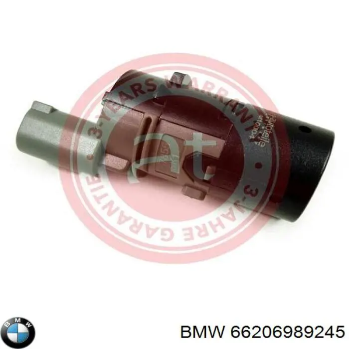 66206989245 BMW sensor de alarma de estacionamiento(packtronic Delantero/Trasero Central)