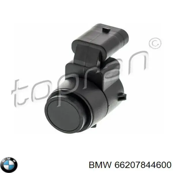 66207844600 BMW sensor de alarma de estacionamiento(packtronic Delantero/Trasero Central)