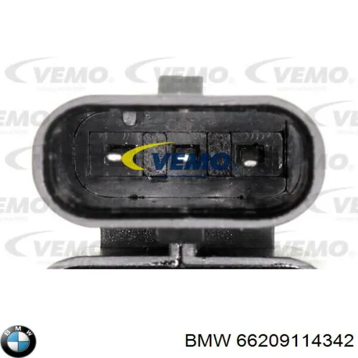 66209114342 BMW sensor de alarma de estacionamiento(packtronic Delantero/Trasero Central)