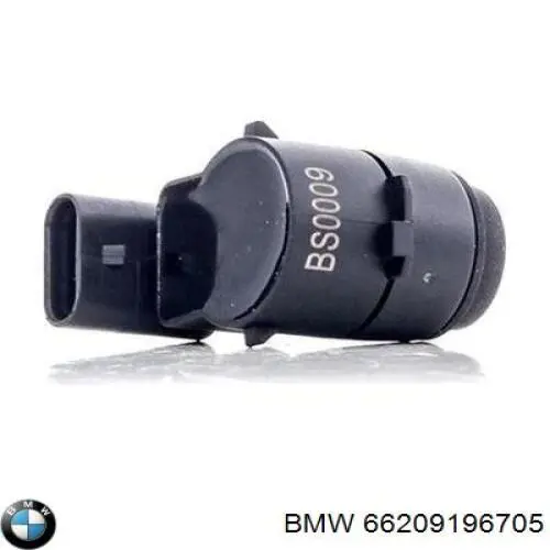 66209196705 BMW sensor alarma de estacionamiento (packtronic Frontal)