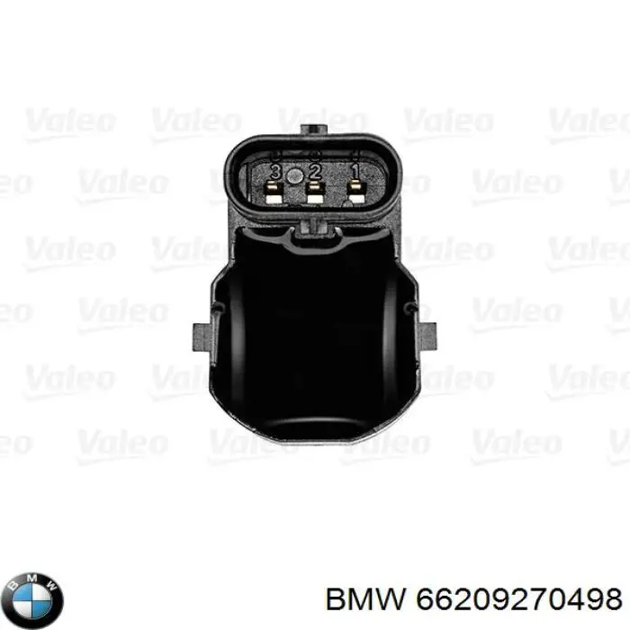 66209270498 BMW sensor alarma de estacionamiento (packtronic Frontal Lateral)