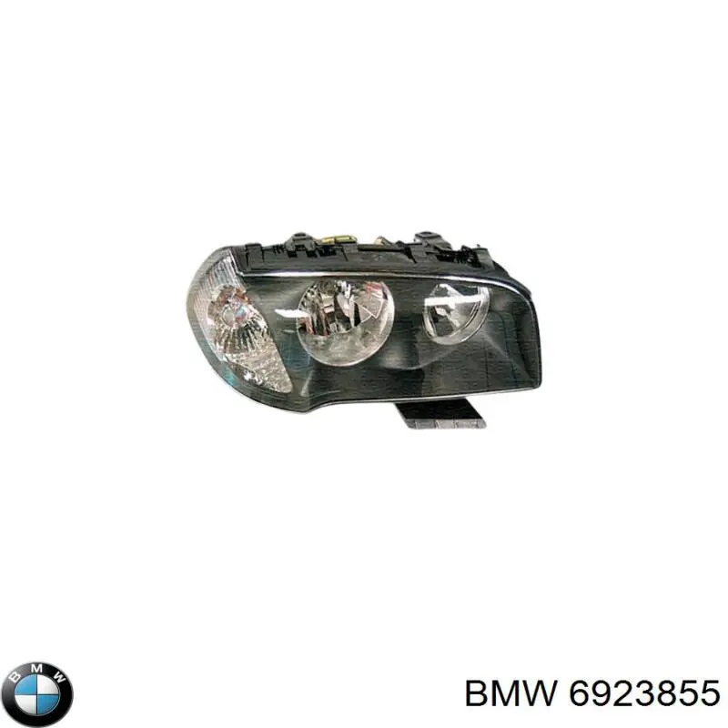 6923855 BMW faro izquierdo