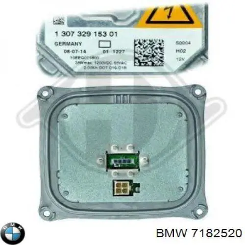 7182520 BMW xenon, unidad control