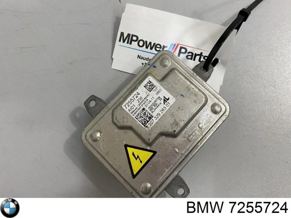 7255724 BMW bobina de reactancia, lámpara de descarga de gas