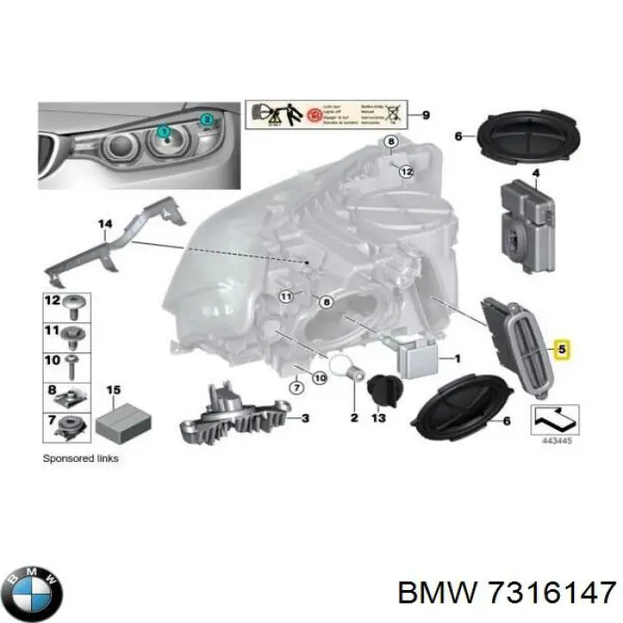 7316147 BMW 