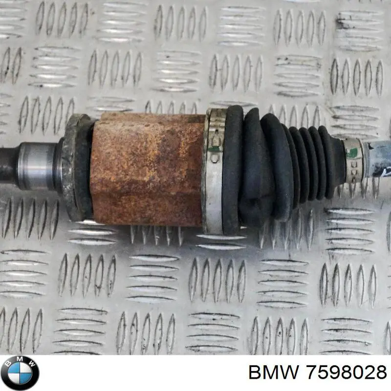 7598028 BMW árbol de transmisión delantero derecho