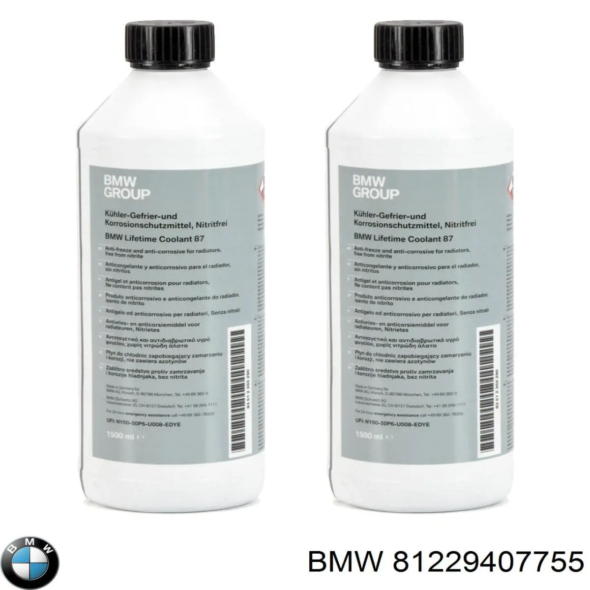 81229407755 BMW refrigerante