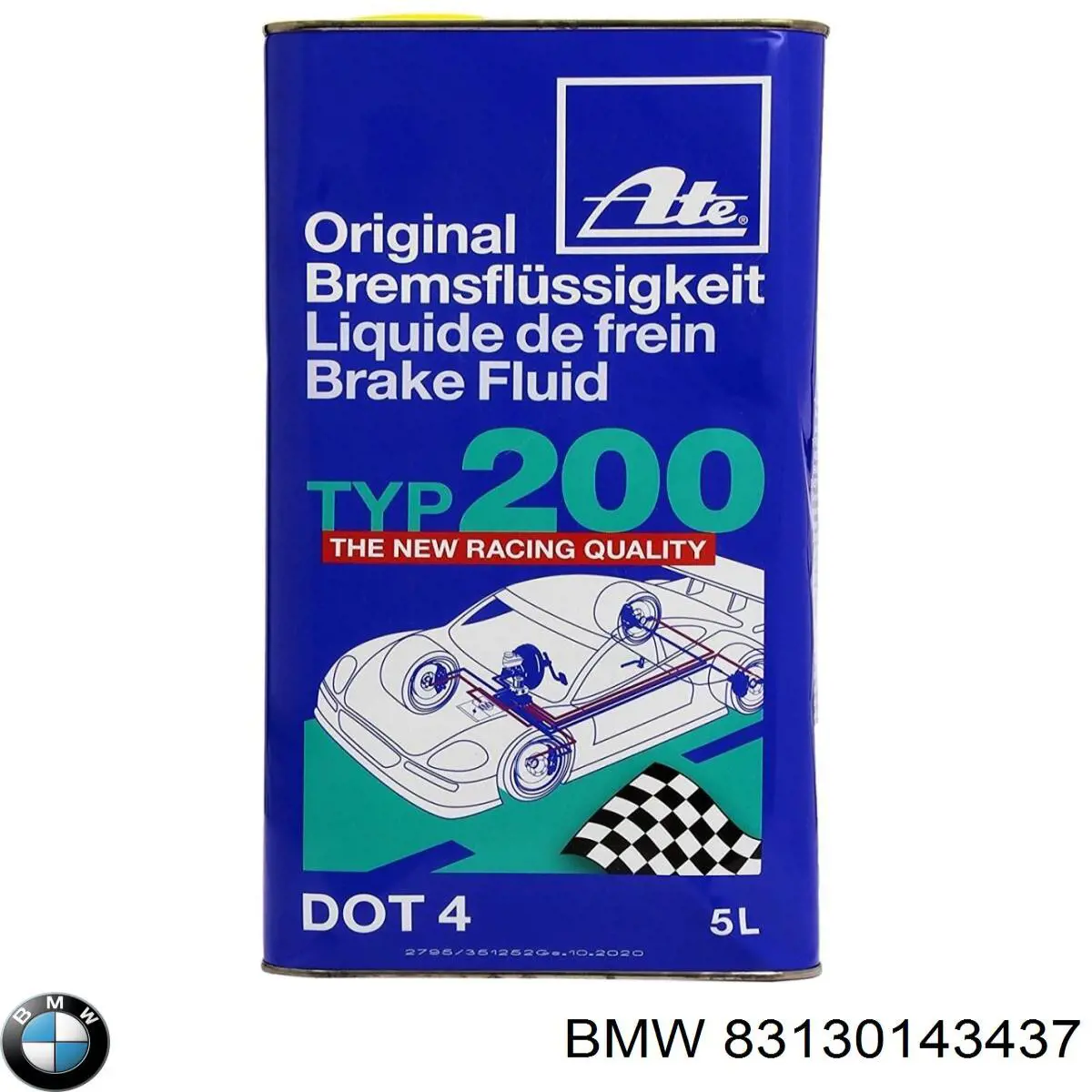 83130143437 BMW líquido de frenos