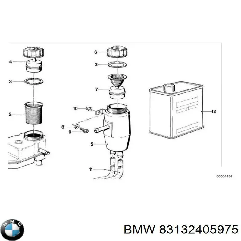 83132405975 BMW líquido de frenos