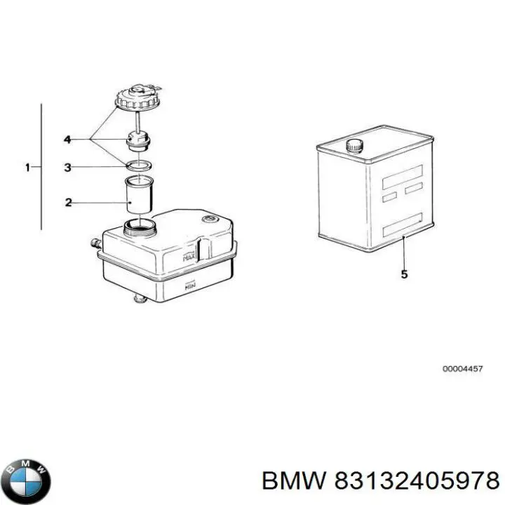 83132405978 BMW líquido de frenos