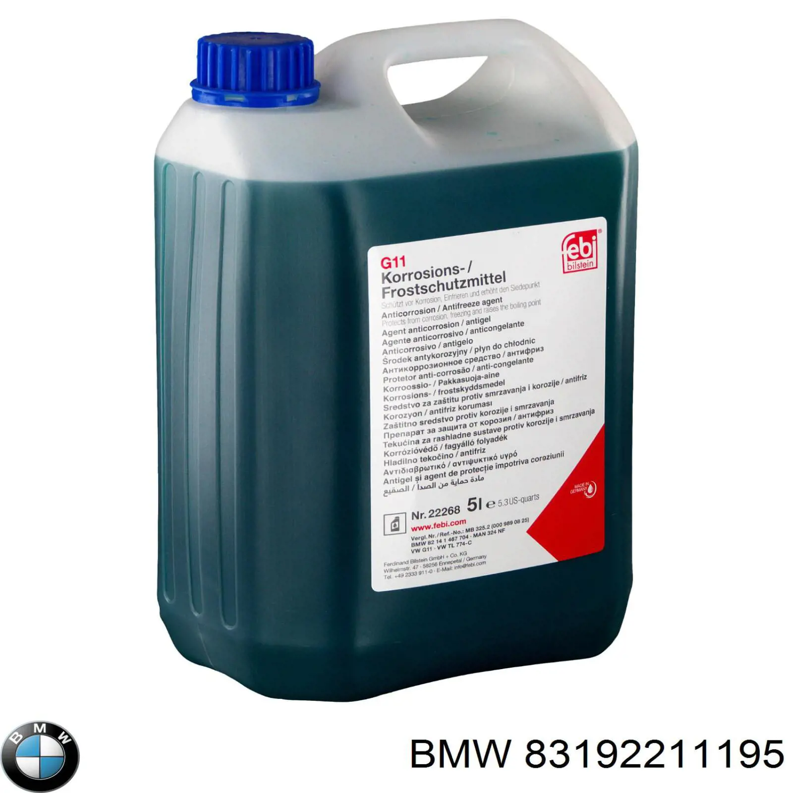 83192211195 BMW refrigerante