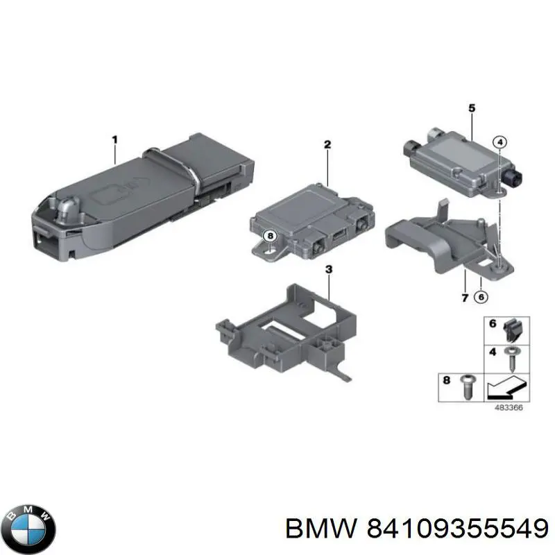 84109355549 BMW 